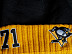 Шапка Atributika&Club NHL Pittsburgh Penguins 59255 black/yellow