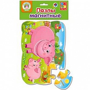 Пазлы на магните Vladi Toys VT3205-60