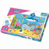 Пазл Trefl Подводный мир 15 шт 14277