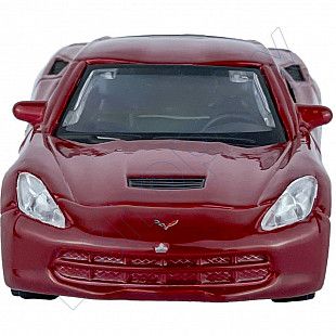 Машинка Bburago 1:43 2014 Corvette Stingray (18-30000/18-30250) red