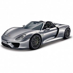 Машинка Bburago 1:64 Porsche 918 Spyder (18-59046)