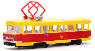 Игрушка Tehnopark Машина Технопарк Трамвай металлический CT12-463-2