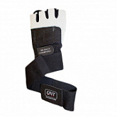 Перчатки для пауэрлифтинга QNT BG30 Long Strap Black