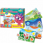 Игра с липучками Vladi Toys Обучарики Времена года VT2307-03