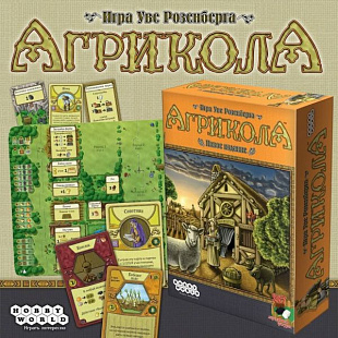 Настольная игра Hobby World Агрикола 1608
