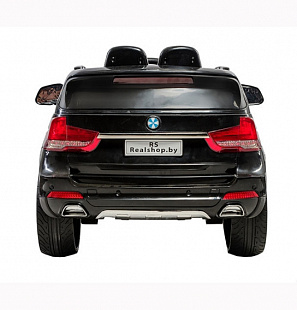 Детский электромобиль RS BMW X5 black (Встроенный планшет MP4)