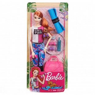 Кукла Barbie Релакс Фитнес GKH73 GJG57