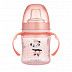 Поильник Canpol babies Easy Start EXOTIC ANIMALS с силиконовым носиком 6м+ 120 мл (35/207) pink