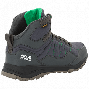 Ботинки мужские Jack Wolfskin Maze Texapore Mid M dark steel / green