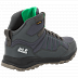 Ботинки мужские Jack Wolfskin Maze Texapore Mid M dark steel / green
