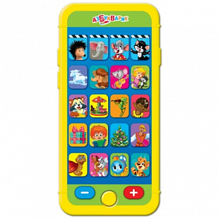 Обучающая игрушка Азбукварик Веселые мультяшки 4680019281148