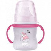 Поильник Lovi Indian Summer Силиконовый носик 150 мл 35/322girl Pink