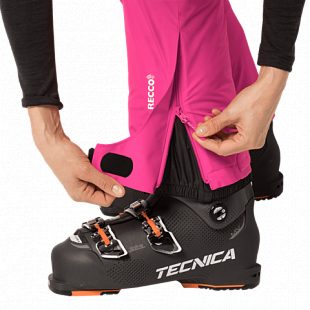 Брюки женские Jack Wolfskin Powder Mountain Pants W pink fuchsia