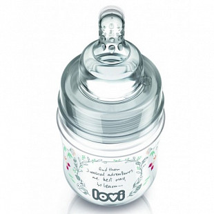 Бутылочка для кормления Lovi 120 мл (21/582) Transparent