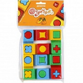 Игрушка Биплант Домино Отличник, 12 элементов BP-12026