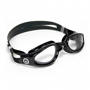Очки для плавания с прозрачными линзами Aqua Sphere Kaiman Junior black 171210