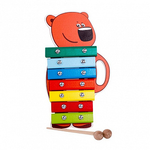 Ксилофон Деревяшки Ми-Ми-Мишки Кеша BBW005