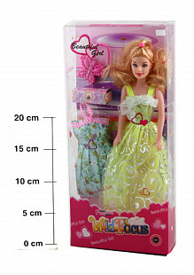 Кукла Wild Focus в вечернем платье с аксессуарами 0812-01/-02 2 вида