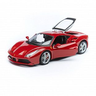 Коллекционная машина Bburago 1:24 Ferrari 488 GTB (18-26013) Red
