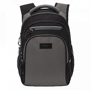 Рюкзак школьный GRIZZLY RB-150-4 /4 black/grey