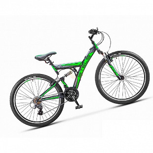 Велосипед Stels Focus MD V010 26" black/green