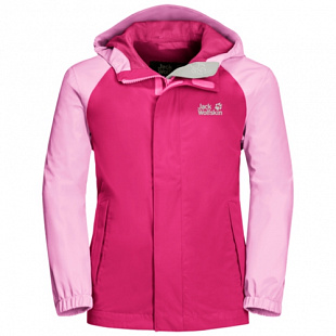 Куртка детская Jack Wolfskin Tucan Jacket Kids pink peony