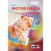 Фотобумага IST Premium полуглянцевая односторонняя 190гр/м, 10x15, 50л