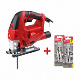 Лобзик электрический Wortex JS 1009-2 LE + 4 пилки JS10092LE0021A3