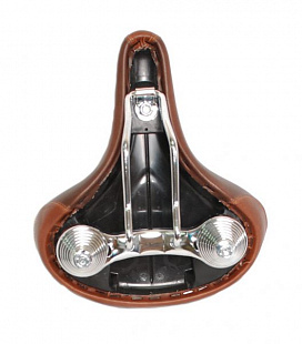 Седло Velo комфорт широкое brown VL-8089 
