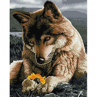 Алмазная мозаика Picasso Желтый цветок PD4050083