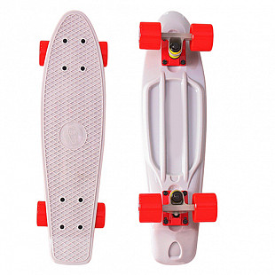 Penny board (пенни борд) Y-Scoo Fishskateboard 22 401-G Grey-Red