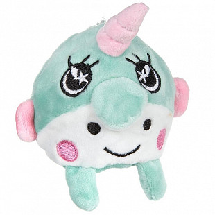 Плюшевая игрушка-антистресс Bondibon Жмунтик Нарвал ВВ4451