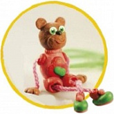Игровой набор Genio Kids для лепки Мишка TA1076