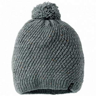 Шапка женская Jack Wolfskin Merino Cap Women greenish grey