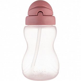 Поильник Canpol babies спортивный со складывающейся трубочкой 12м+ 270 мл (56/109_pin2) pink