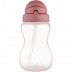 Поильник Canpol babies спортивный со складывающейся трубочкой 12м+ 270 мл (56/109_pin2) pink