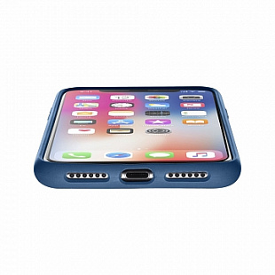 Чехол Cellularline для IPhone XS/X SENSATIONIPH8XB blue