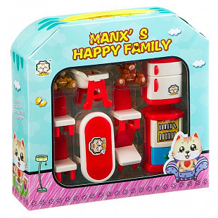 Игровой набор домик с аксессуарами, столовая HY-035AE