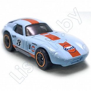 Машинка Hot Wheels Базовой коллекции Shelby Cobra Daytona Coupe 122/250 (5785 HTC77) mainline 2024