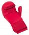 Накладки для карате с защитой пальца Insane SCORPIO IN22-KM300 ПУ red