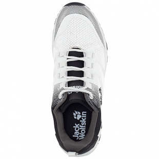 Кроссовки мужские Jack Wolfskin Fast Striker Low M off white / black
