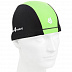Шапочка для бассейна (плавания) взрослая Mad Wave Lycra Doutone black/green