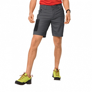 Шорты мужские Jack Wolfskin Active Track Shorts Men dark iron
