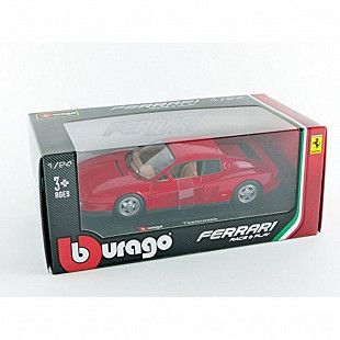 Коллекционная машина Bburago 1:24 Ferrari Testarossa (18-26014) red