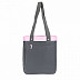 Сумка городская GRIZZLY MD-409-2 /4 grey/pink