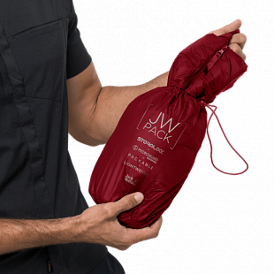 Жилет мужский Jack Wolfskin Jwp Vest M dark lacquer red