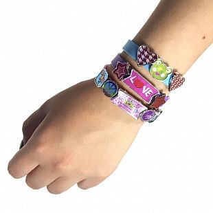 Игровой набор Qunxing Toys "Браслет модницы"  для создания украшений для девочек 868-46