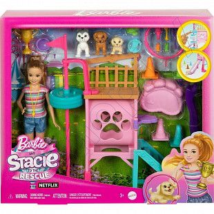 Кукла Barbie Игровая площадка для собак (HRM10)