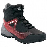 Водонепроницаемые кроссовки мужские Jack Wolfskin Cascade Hike Xt Texapore Mid M black / red