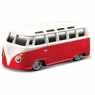 Машинка Bburago 1:64 Volkswagen Van Samba (18-59036)